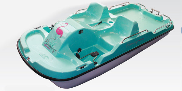Bavaria Tretboot Flamingo Picco, Austellungsboot